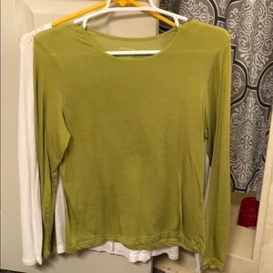 Green women’s long sleeve
